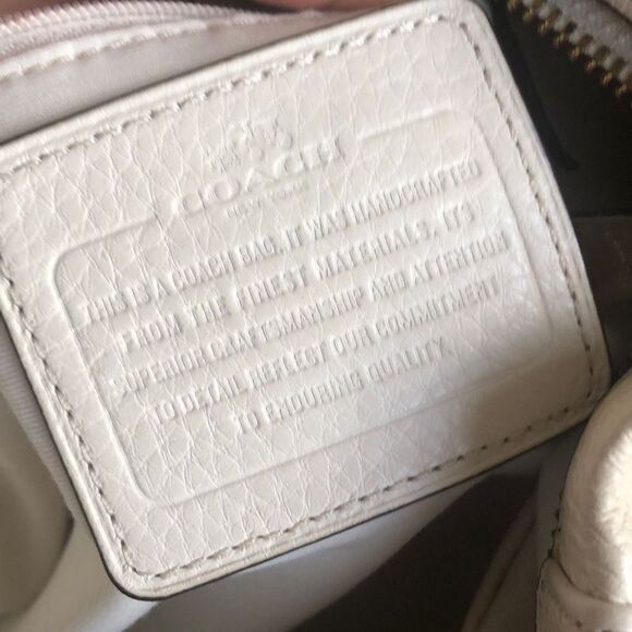 Coach Eastwest Isabell hobo, cream, beige handbag - Picture 11 of 12